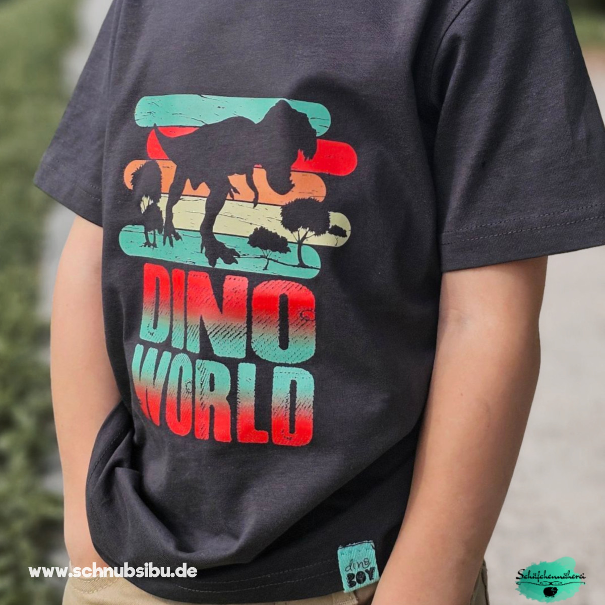 Bügelbild Dinoworld